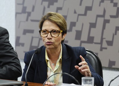 Tereza Cristina acompanha Bolsonaro em viagem aos Estados Unidos